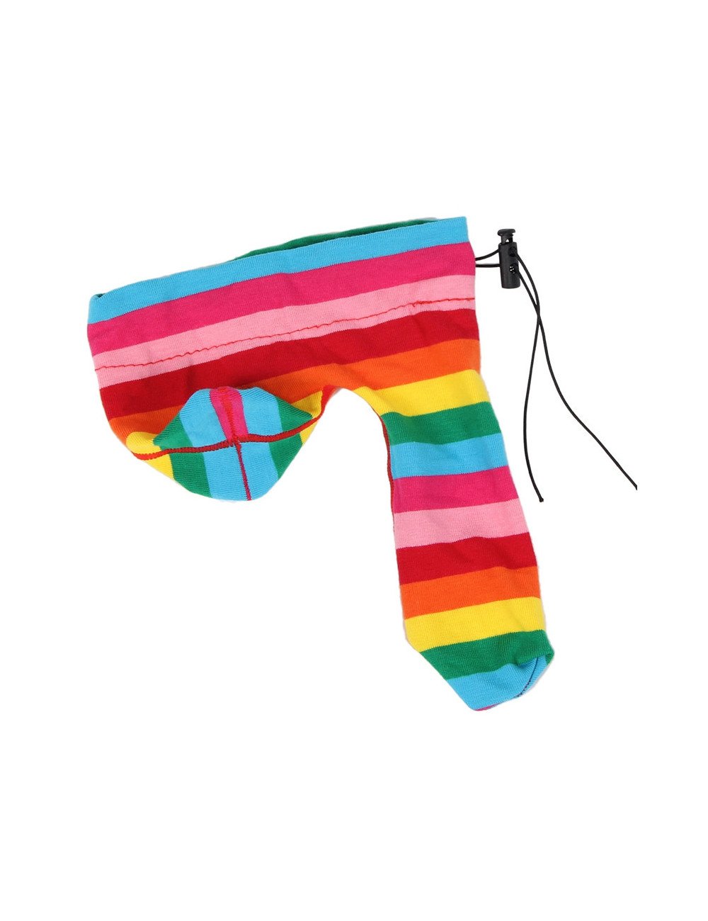 Cache-sexe multicolore
