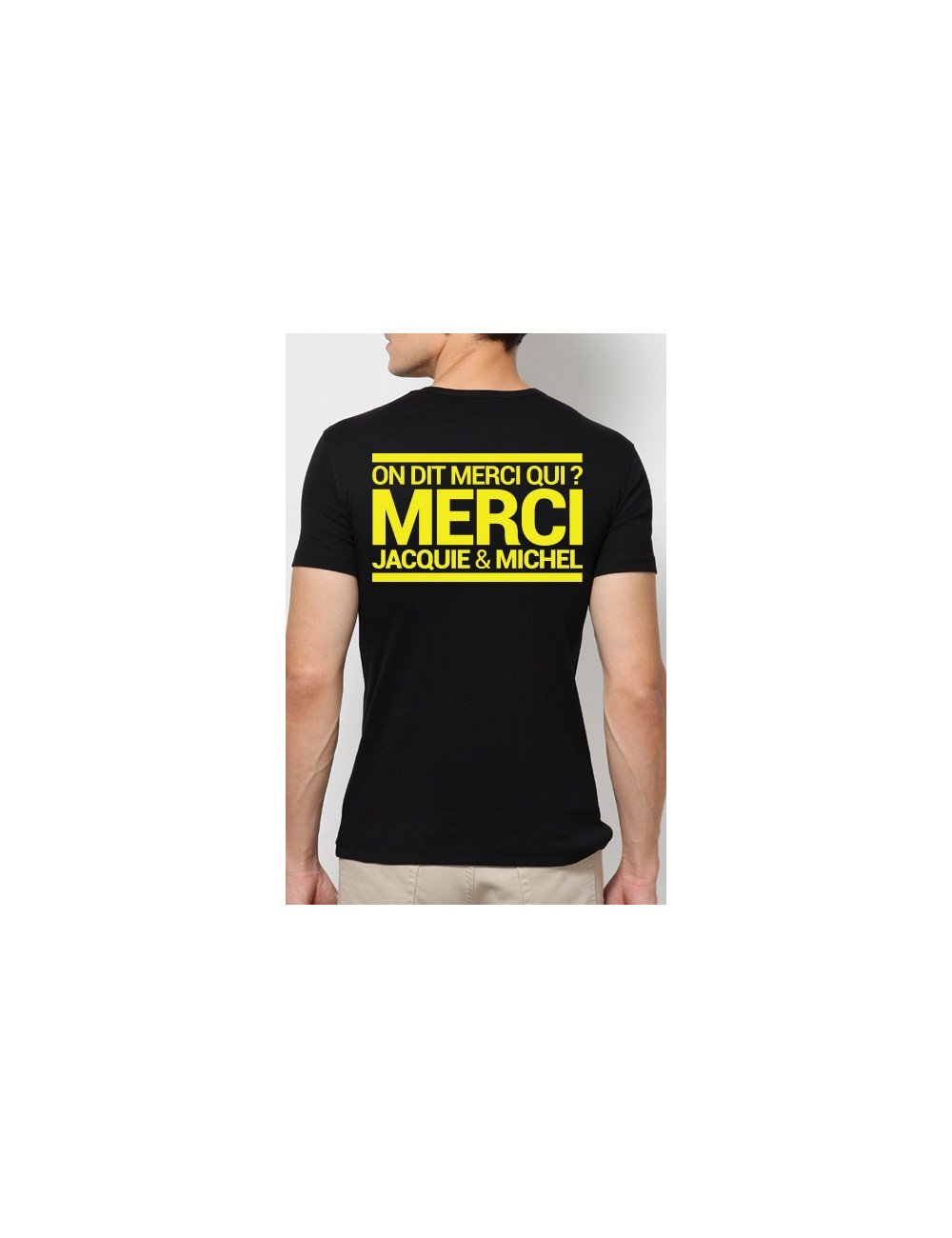 T-shirt Jacquie & Michel Jaune fluo