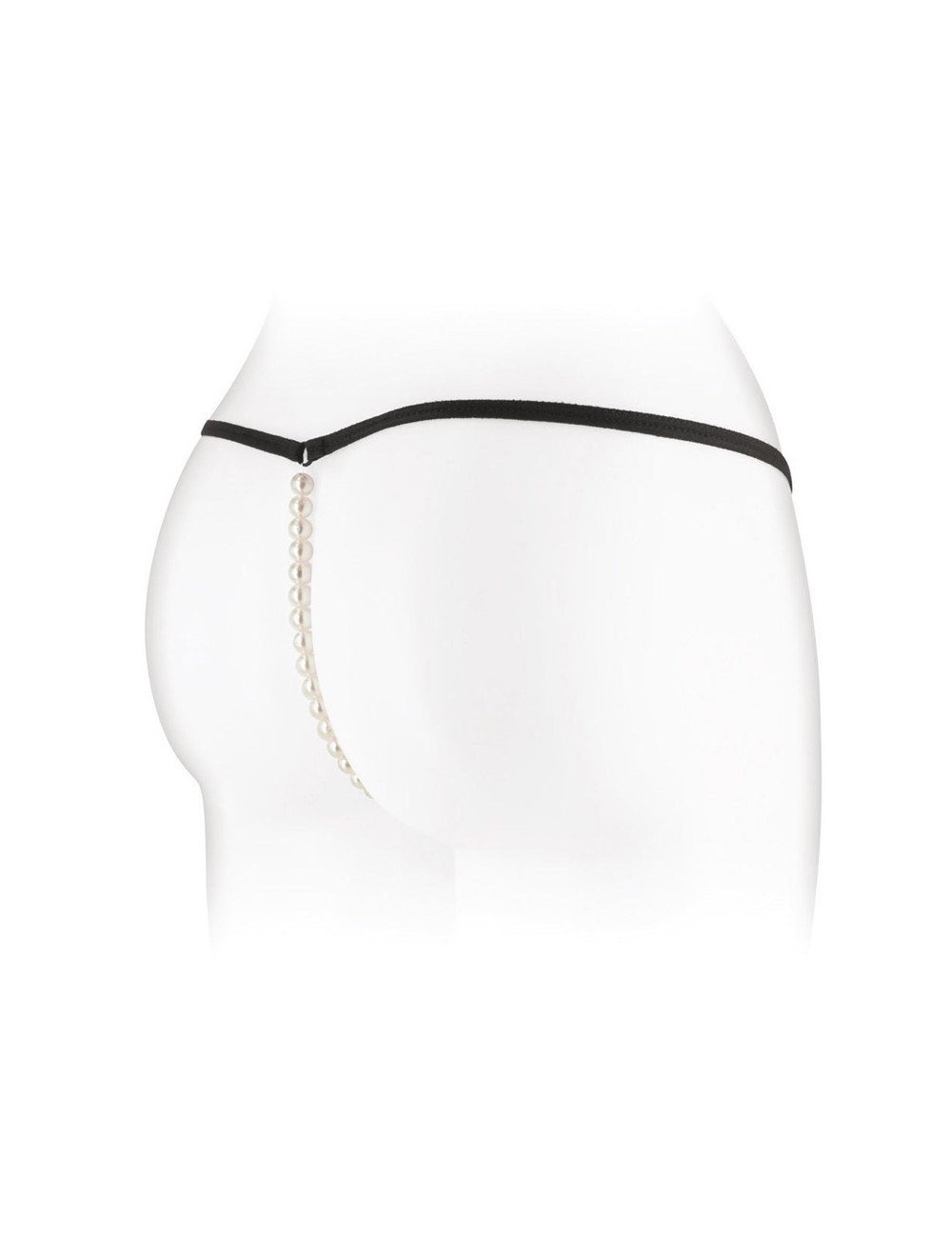 String noir et perles Venusina Fashion Secret