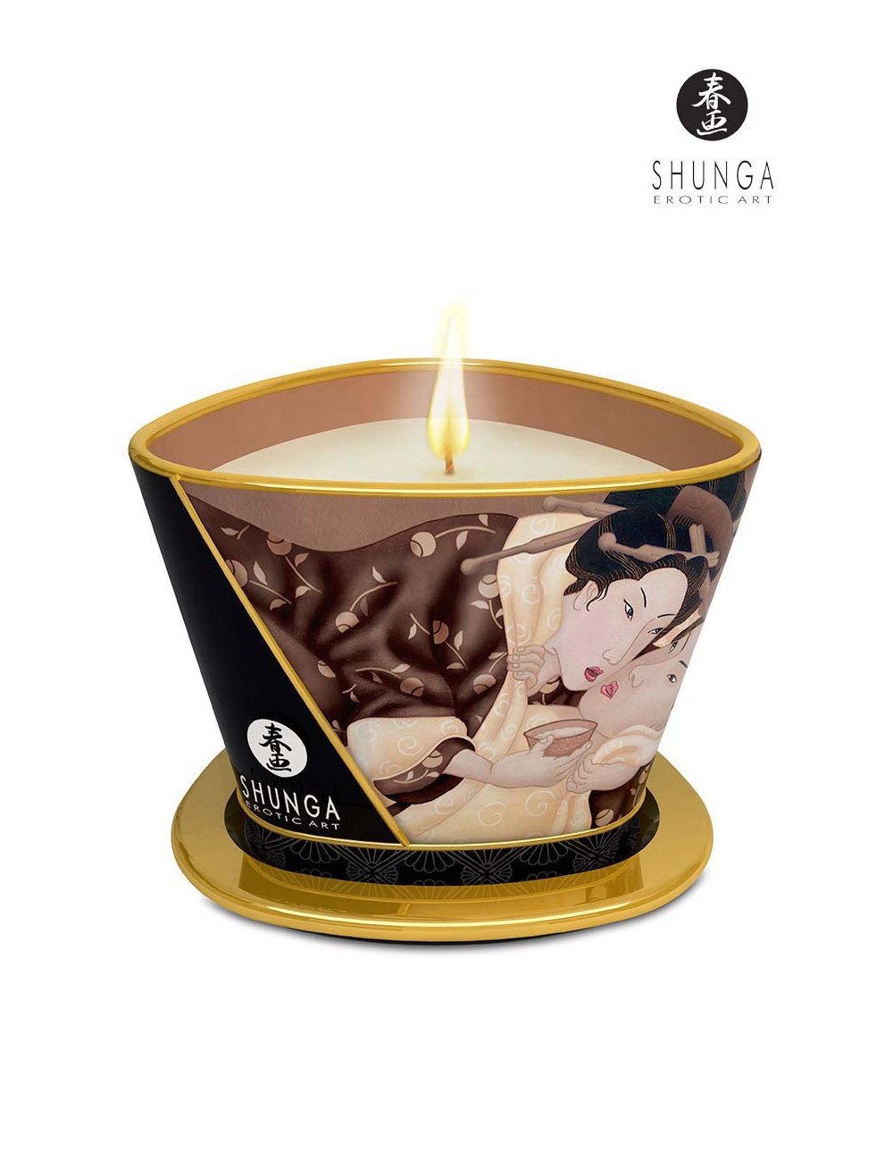 Bougie à massage parfum Chocolat - Shunga