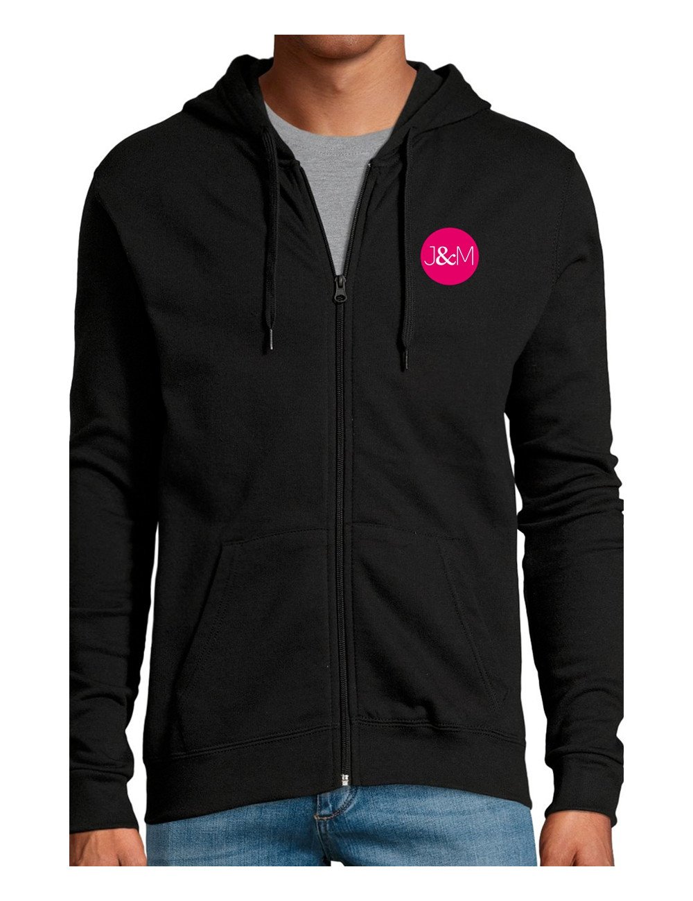 Veste à capuche J&M Merci Qui