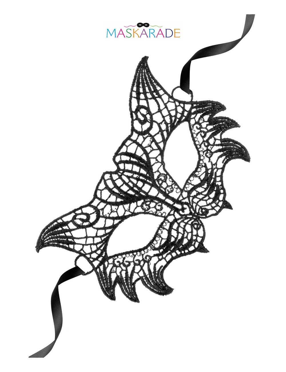 Loup broderie souple Nuit