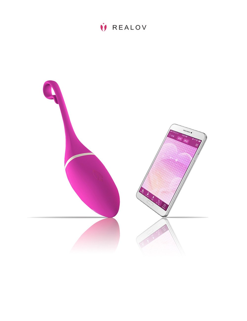 Oeuf vibrant connecté Irena - Realov