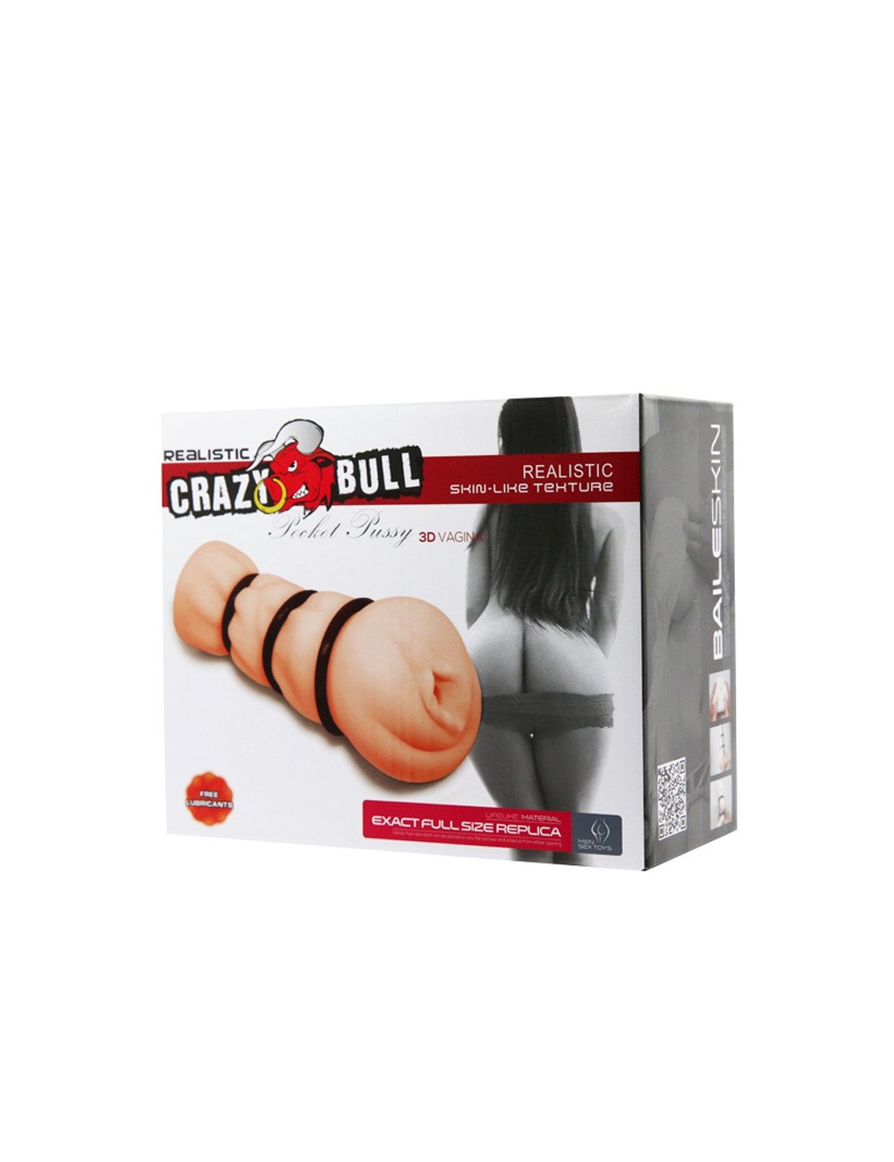 Vagin réaliste de poche - Crazy Bull
