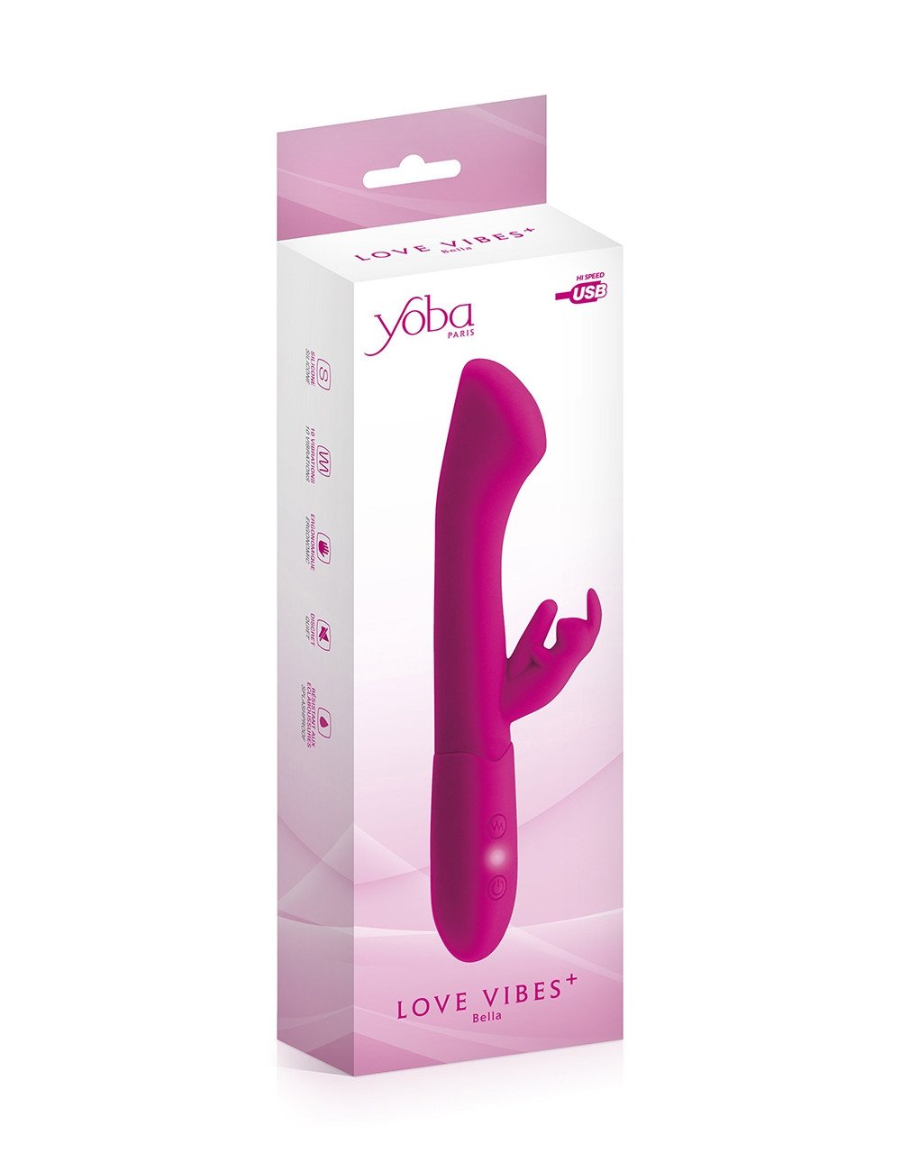 Vibromasseur rabbit Bella - Yoba
