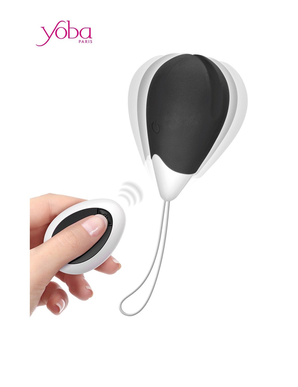 Oeuf vibrant Love Egg 2 noir - Yoba Oeuf vibrant Love Egg 2 noir - Yoba