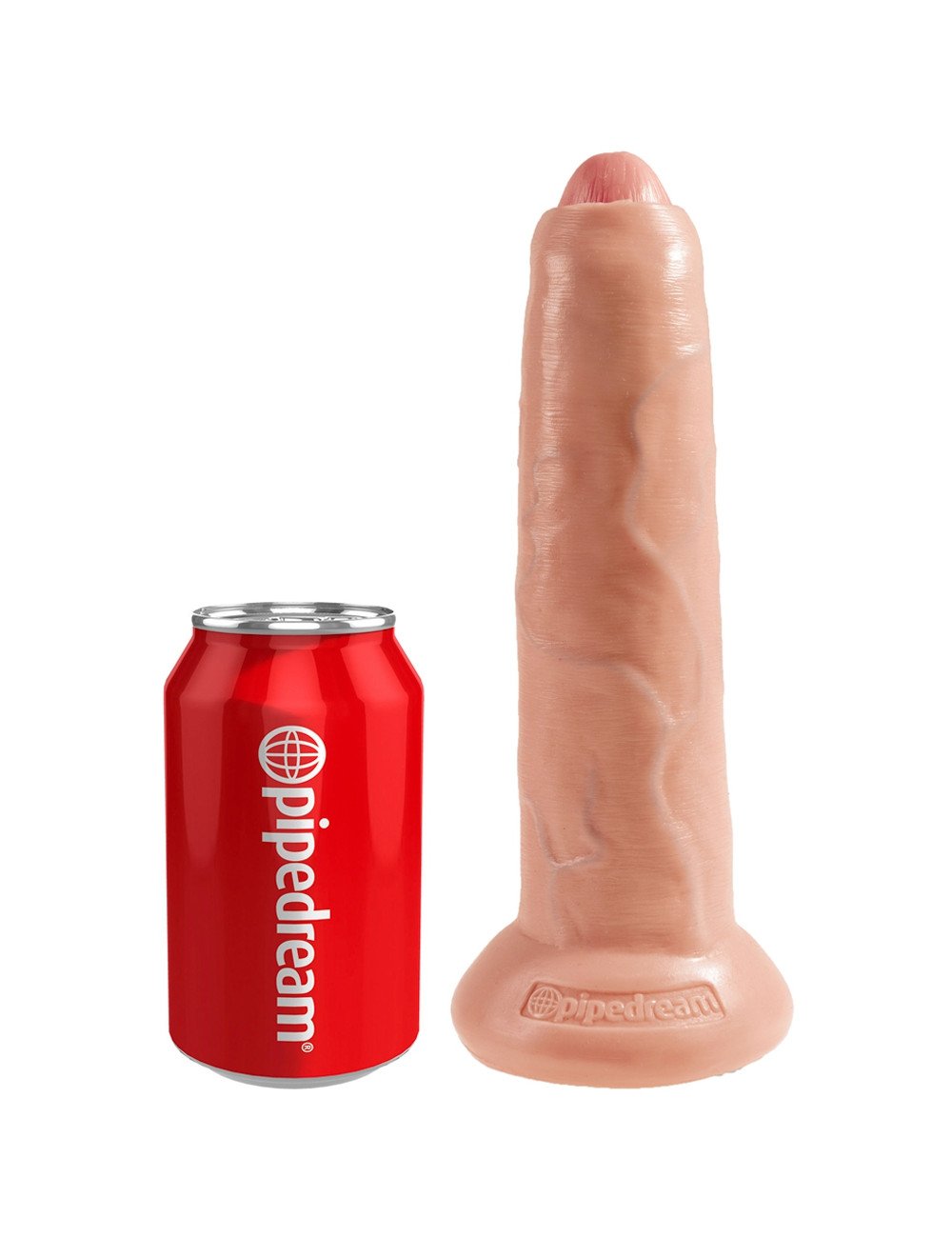 Gode 23,5 cm avec prépuce - King Cock