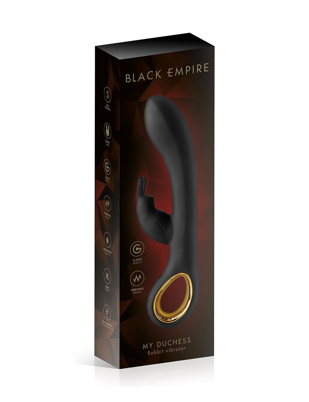Vibromasseur rabbit My Duchess - Black Empire
