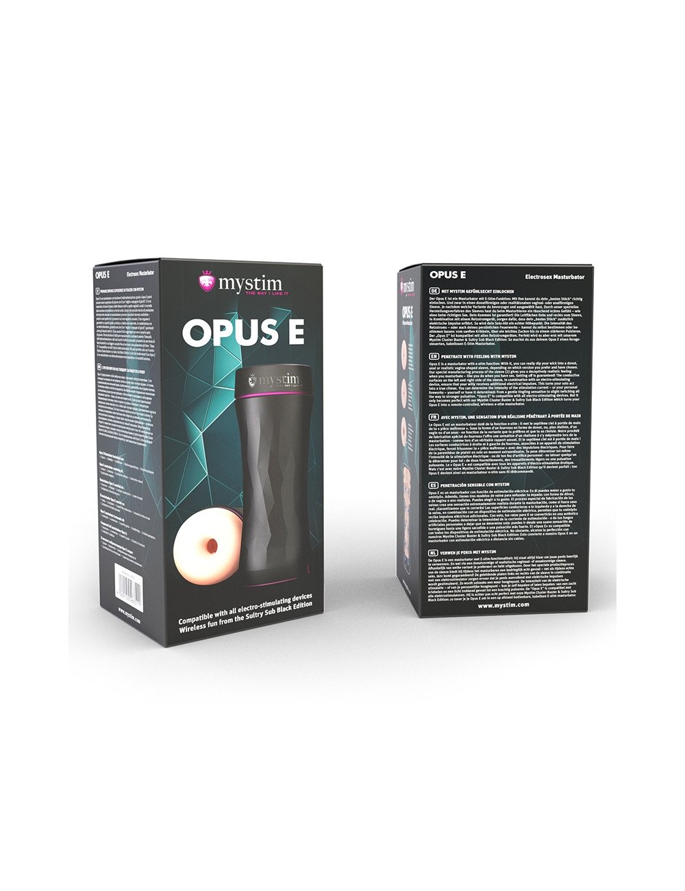 Masturbateur électro-stimulant Opus E donut