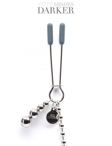 pinces à tétons avec chaine - Fifty shades darker