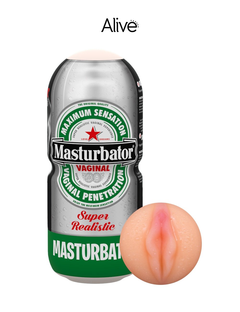 Masturbateur vagin humoristique - Alive