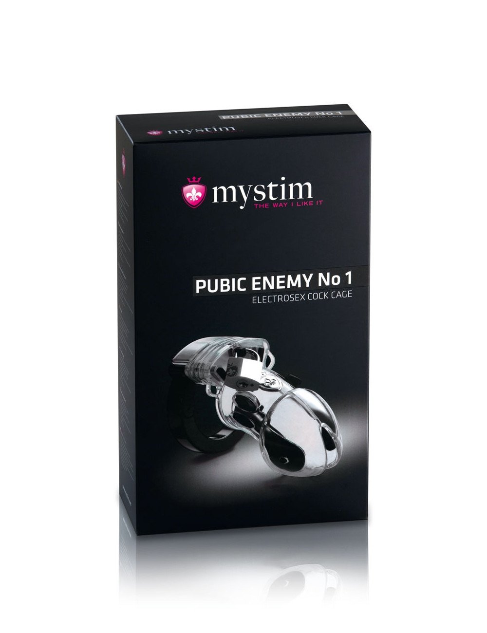 Cage pénis électro-stimulation Pubic Enemy N°1 - Mystim