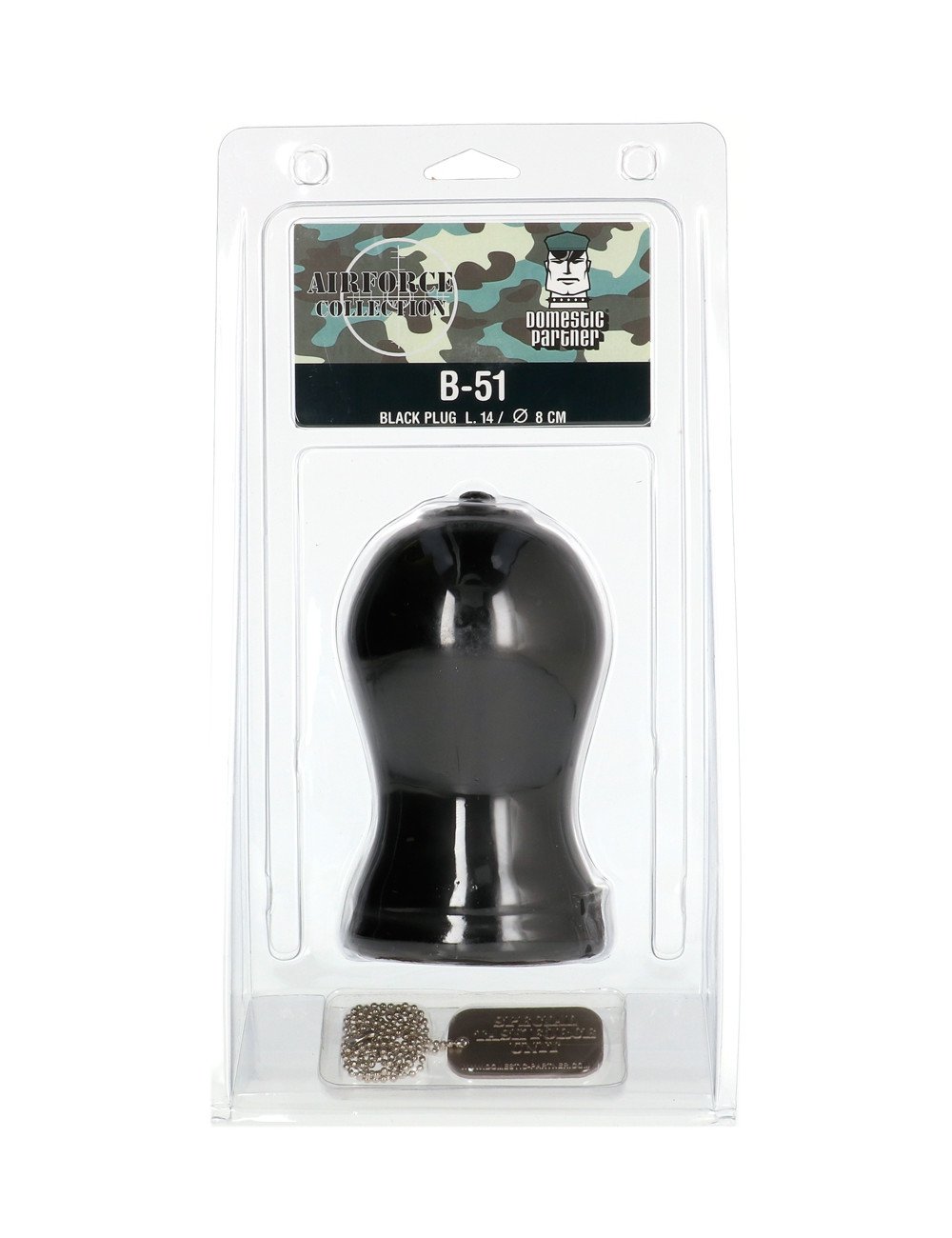 Plug 14x8cm B-51 - Domestic Partner