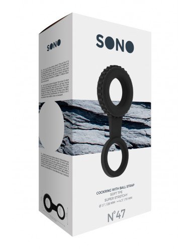 Cockring avec Ball Strap SONO 47