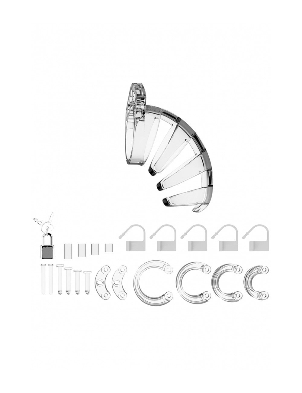 Cage de chasteté 9cm ManCage 02