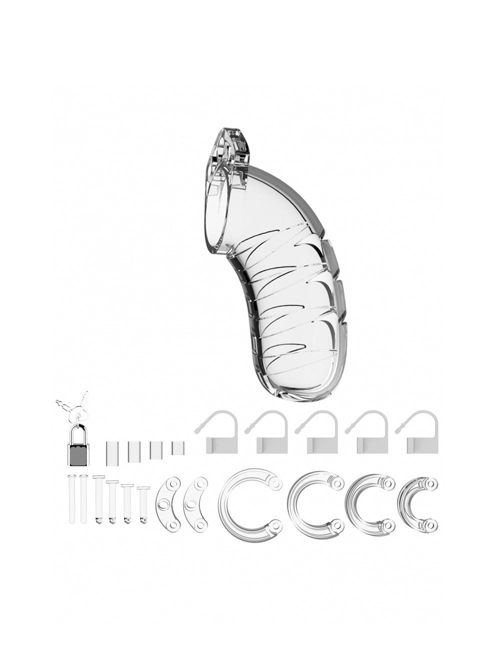 Cage de chasteté 11,5cm ManCage 04