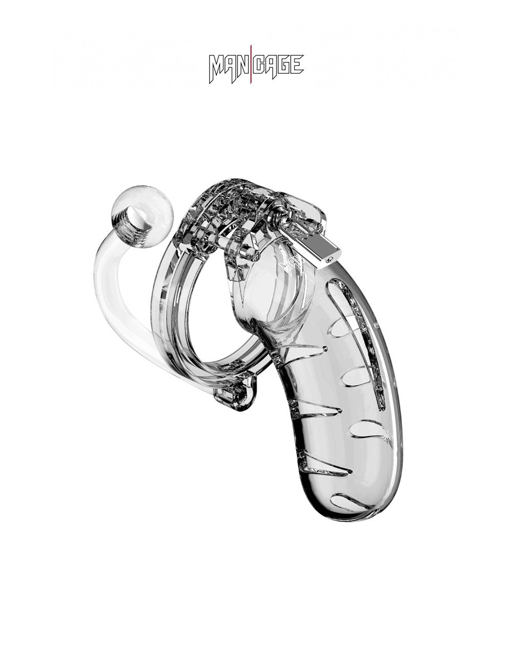 Cage de chasteté 11,5cm avec plug - ManCage 11