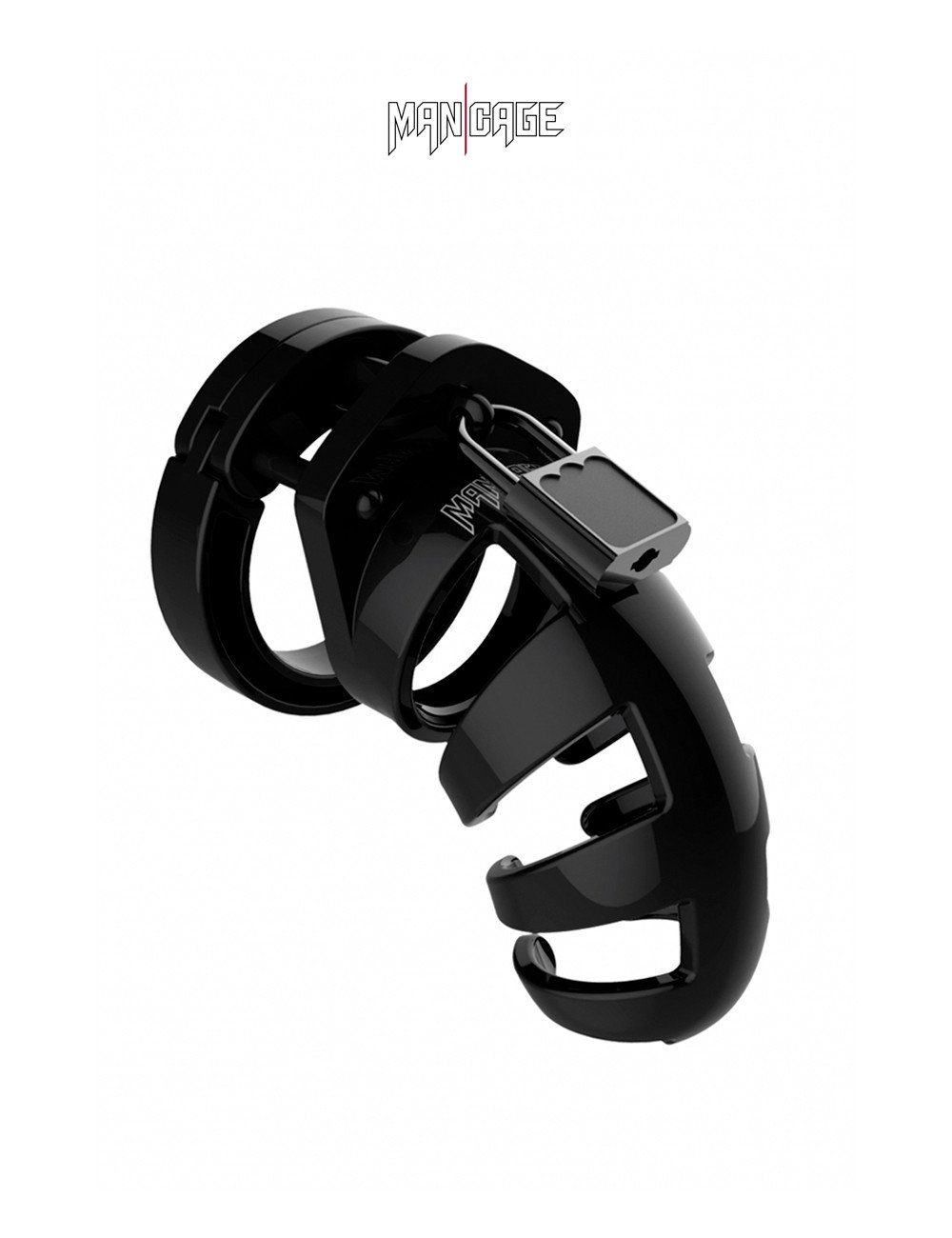 Cage de chasteté 9cm ManCage 02 noir