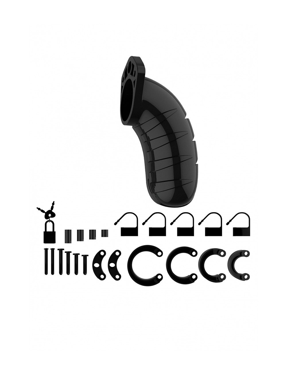 Cage de chasteté 11,5cm ManCage 04 noir