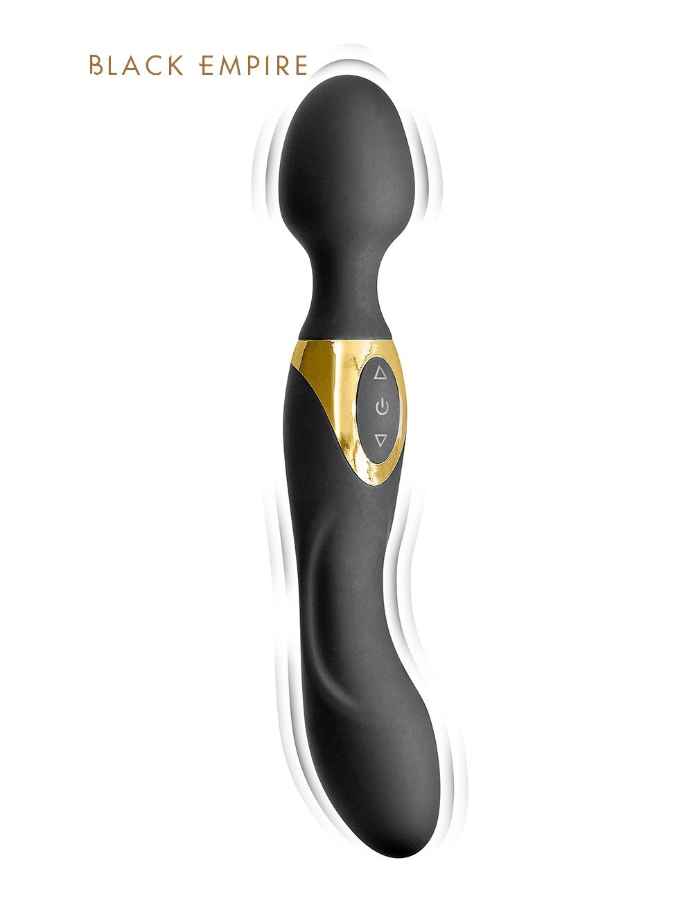 Vibromasseur wand 2 en 1 My Goddess - Black Empire Vibromasseur wand 2 en 1 My Goddess - Black Empire