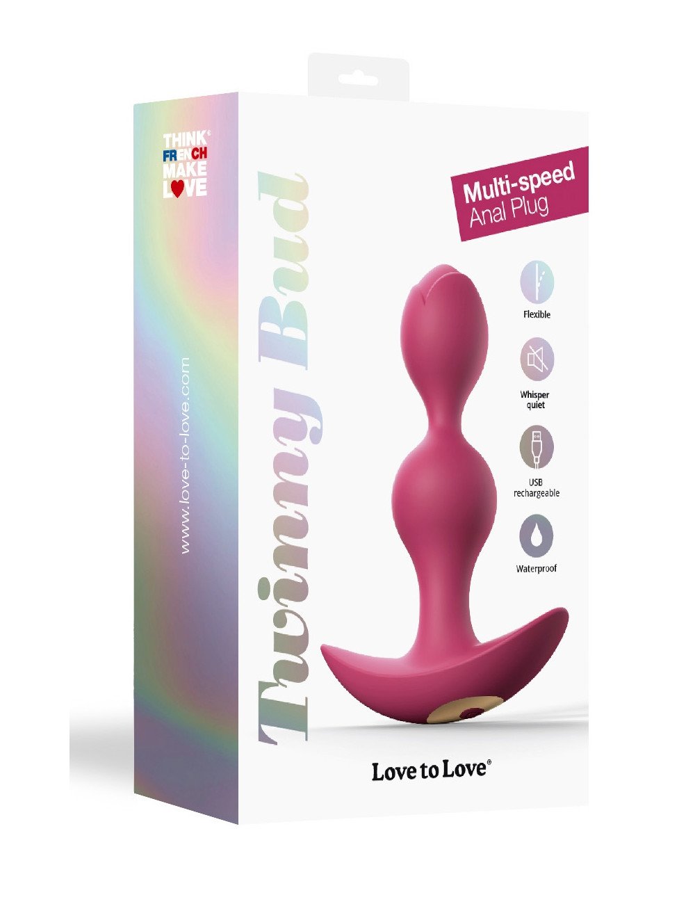Plug anal vibrant Twinny Bud prune