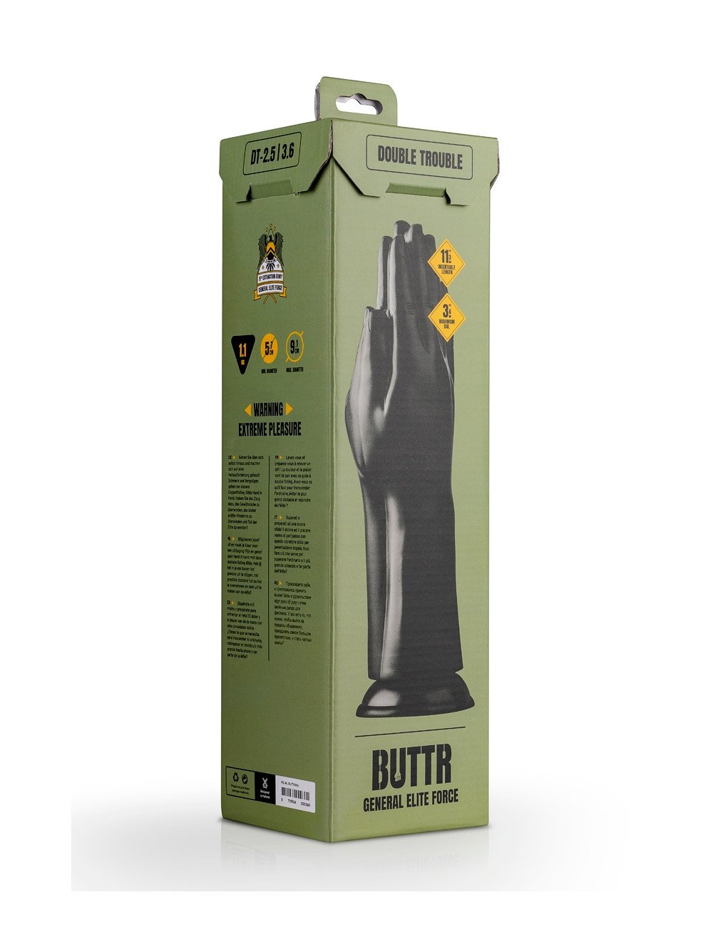 Mains jointes 30,7x9,1cm Double Trouble - BUTTR