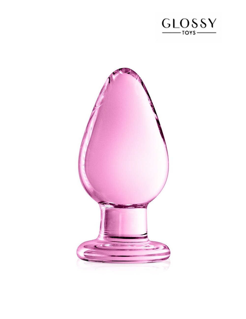 Plug anal verre Glossy Toys n° 25 Pink