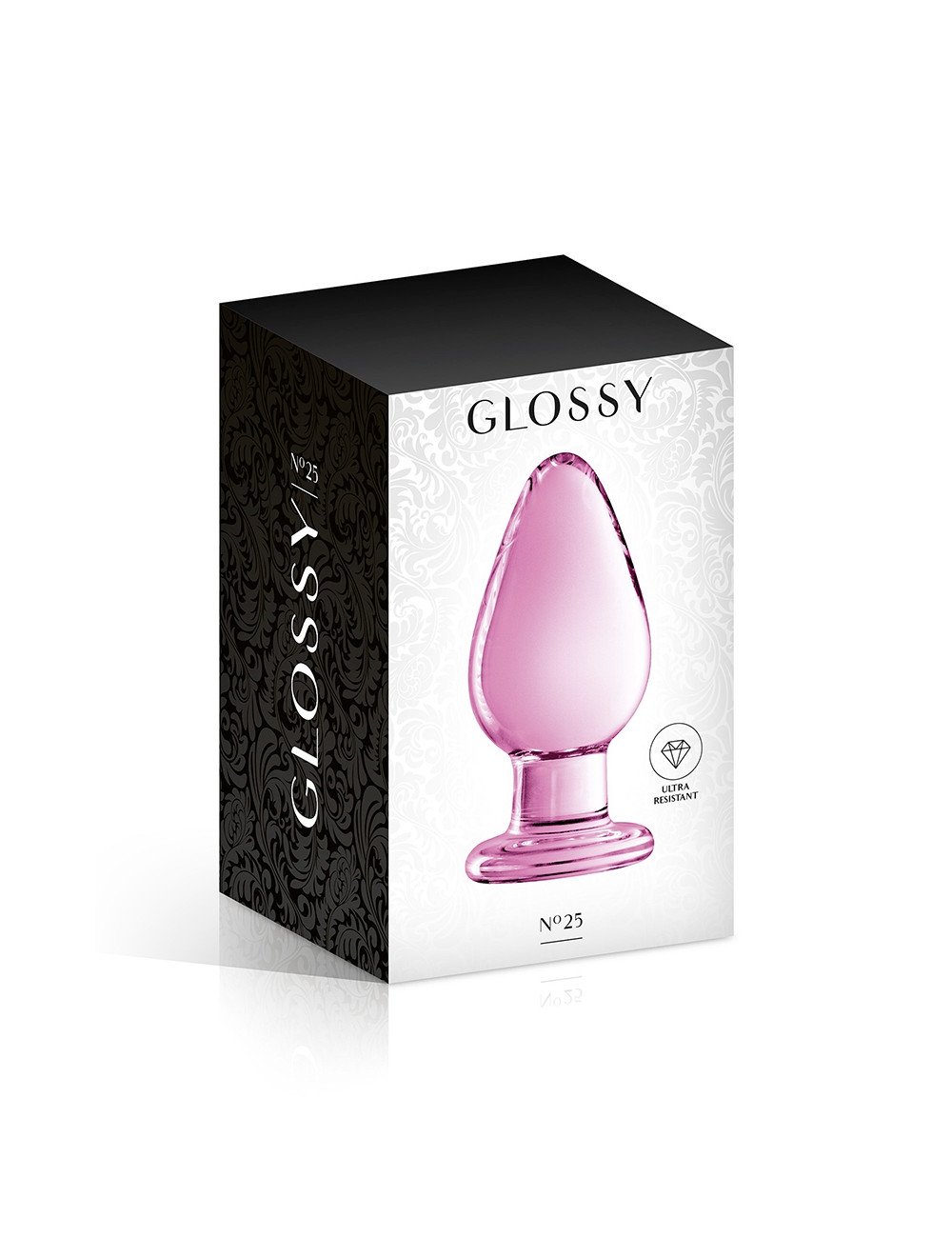 Plug anal verre Glossy Toys n° 25 Pink