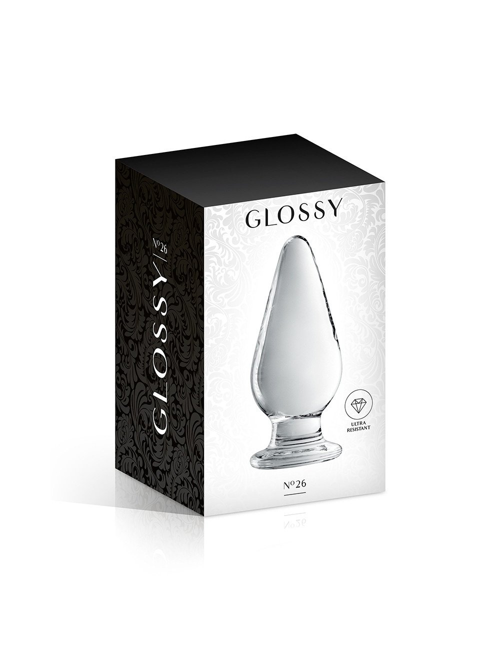 Plug anal verre Glossy Toys n° 26 Clear