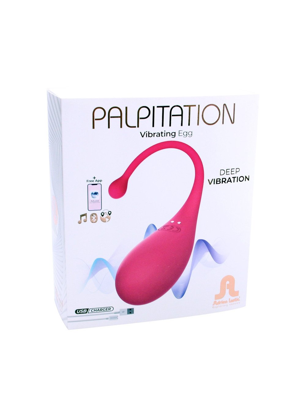 Oeuf vibrant connecté Palpitation - Adrien Lastic