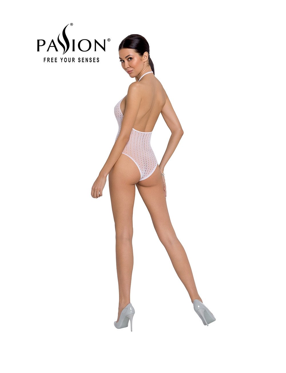 Body string résille BS088 - Blanc