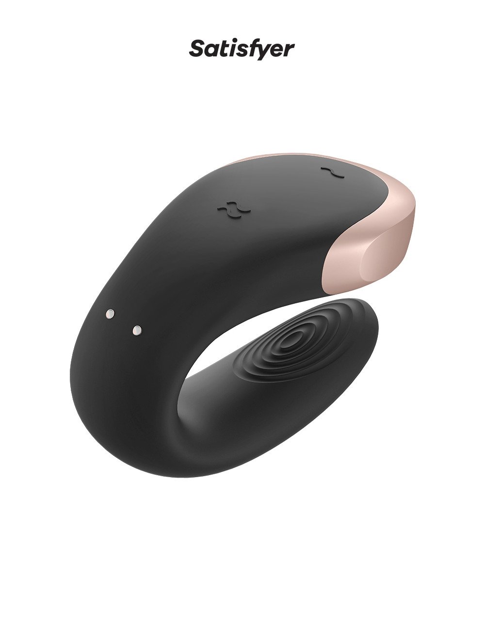 Stimulateur Double Love noir - Satisfyer