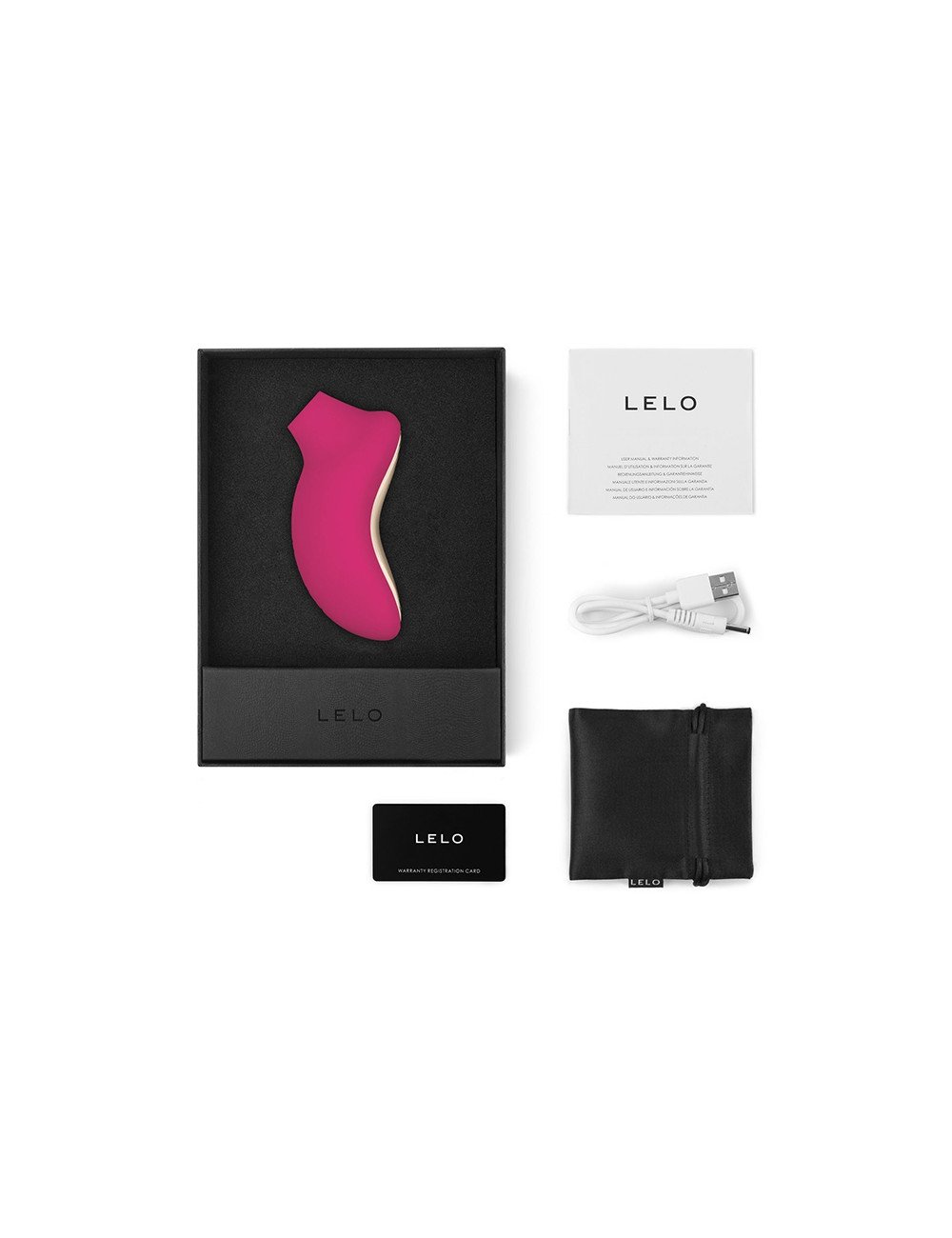 Stimulateur clitoridien Sona 2 cerise - Lelo