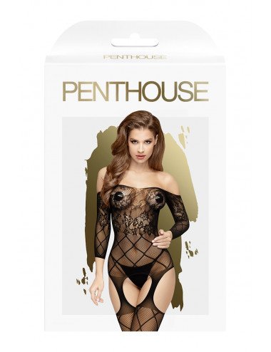 Combinaison Top-Notch noire - penthouse
