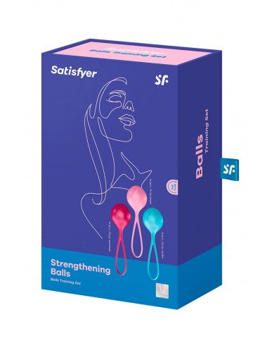 Set de 3 boules de Geisha Strengthening Balls - Satisfyer