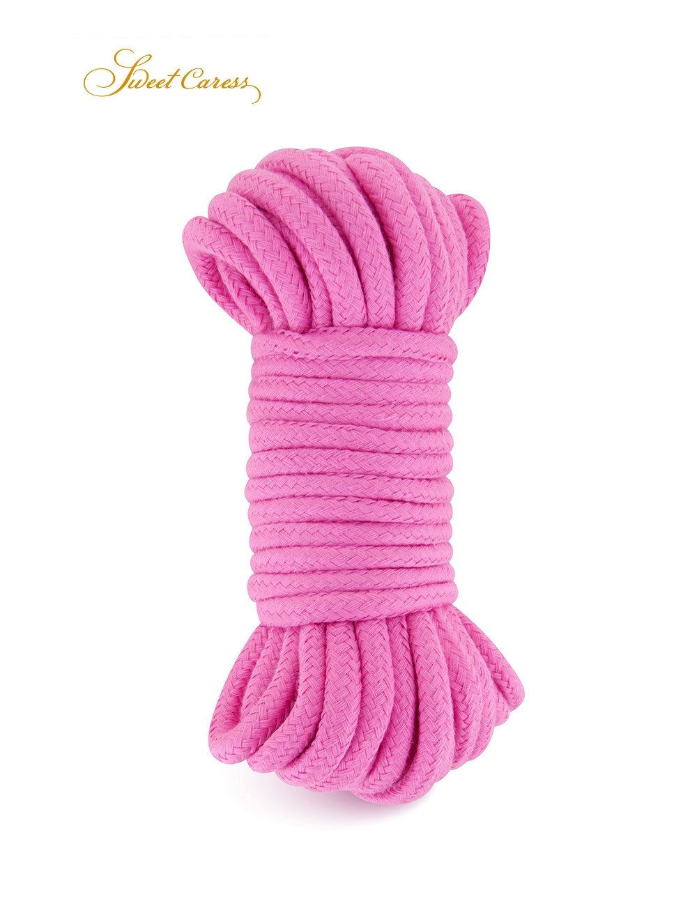 Corde de bondage rose 10m - Sweet Caress Corde de bondage rose 10m - Sweet Caress