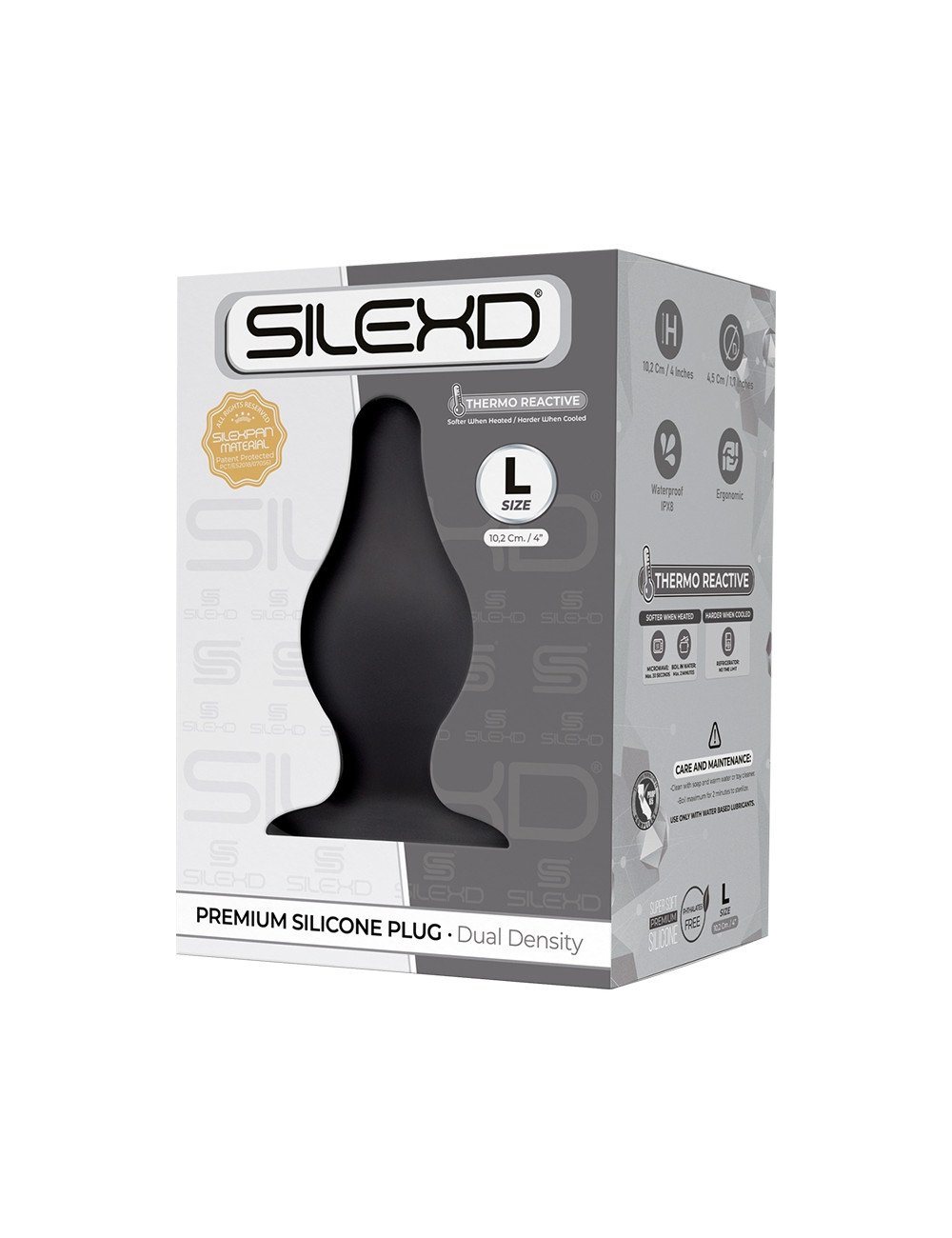 Plug anal double densité modèle 2 Large - SilexD