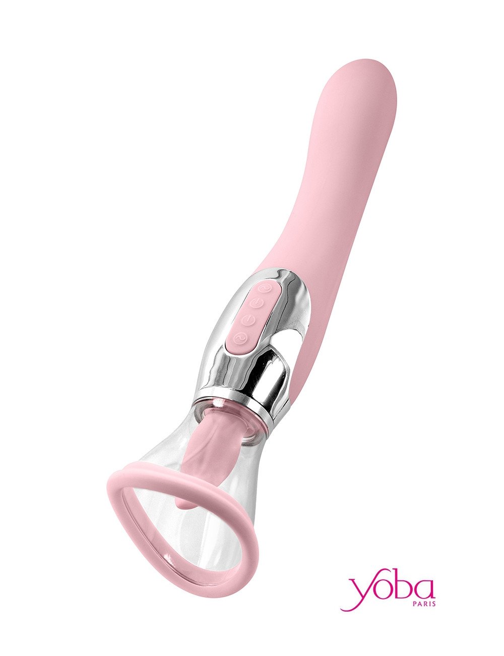 Stimulateur 4 en 1 Harmony rose - Yoba