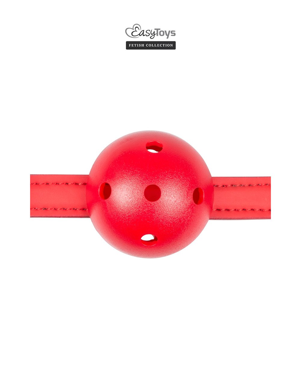 Gagged Ball avec balle rouge - EasyToys Fetish Collection