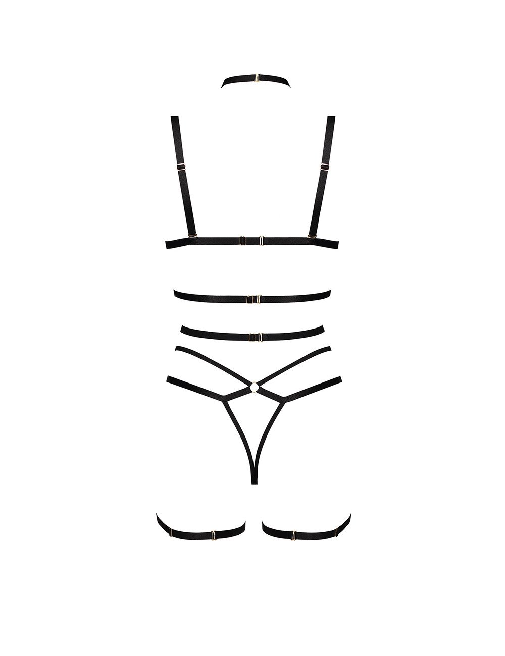 Ensemble harnais et lingerie Cozmo