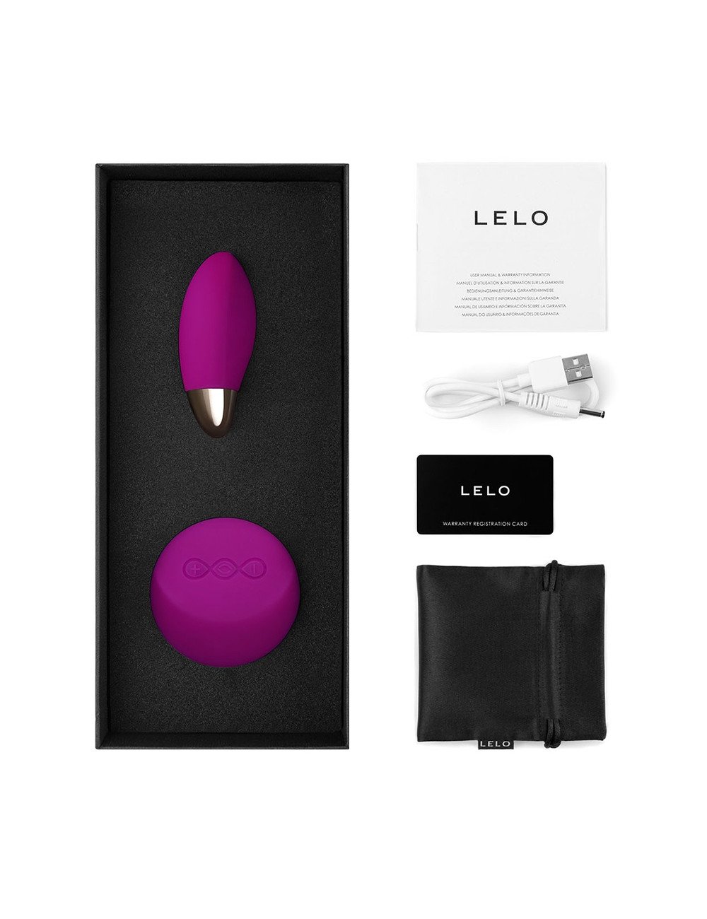 Oeuf vibrant Lyla 2 Deep Rose - Lelo