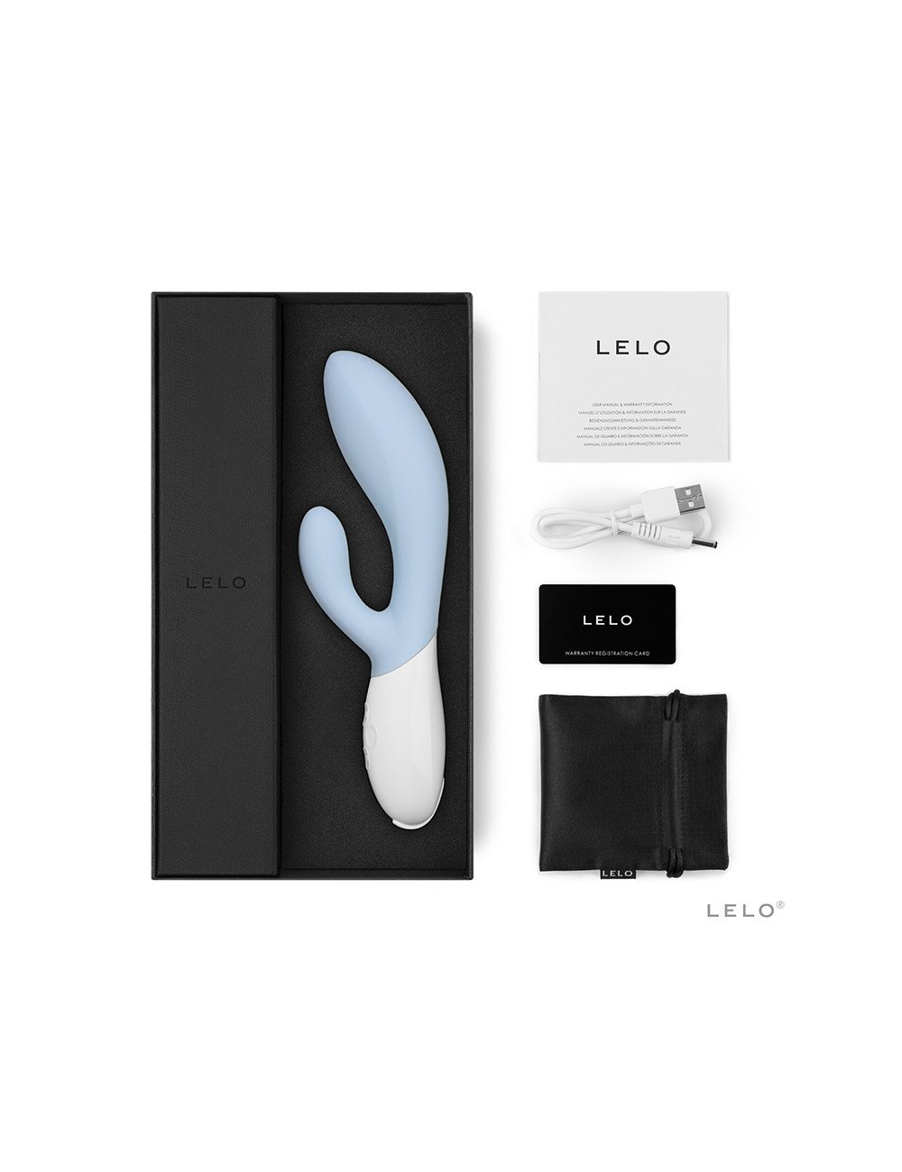Vibro Rabbit Ina 3 Seafoam - Lelo