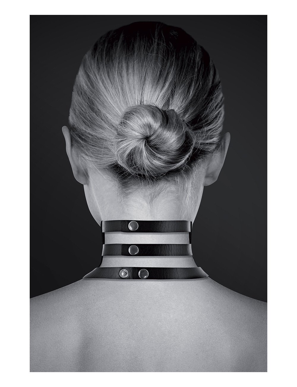 Collier Fetish large avec anneau - Bijoux pour Toi