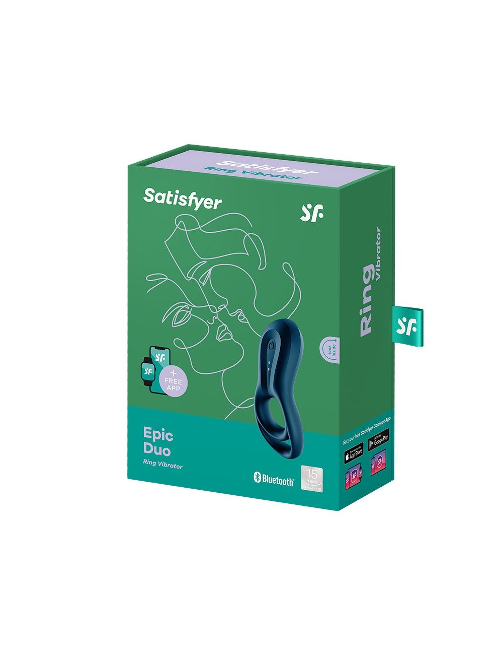 Cockring connecté Epic duo - Satisfyer