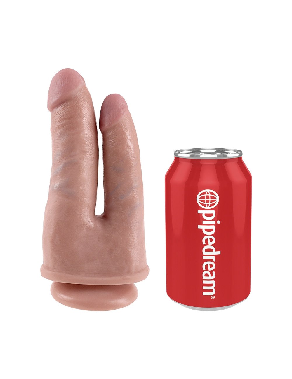 Gode double pénétration 15cm - King Cock