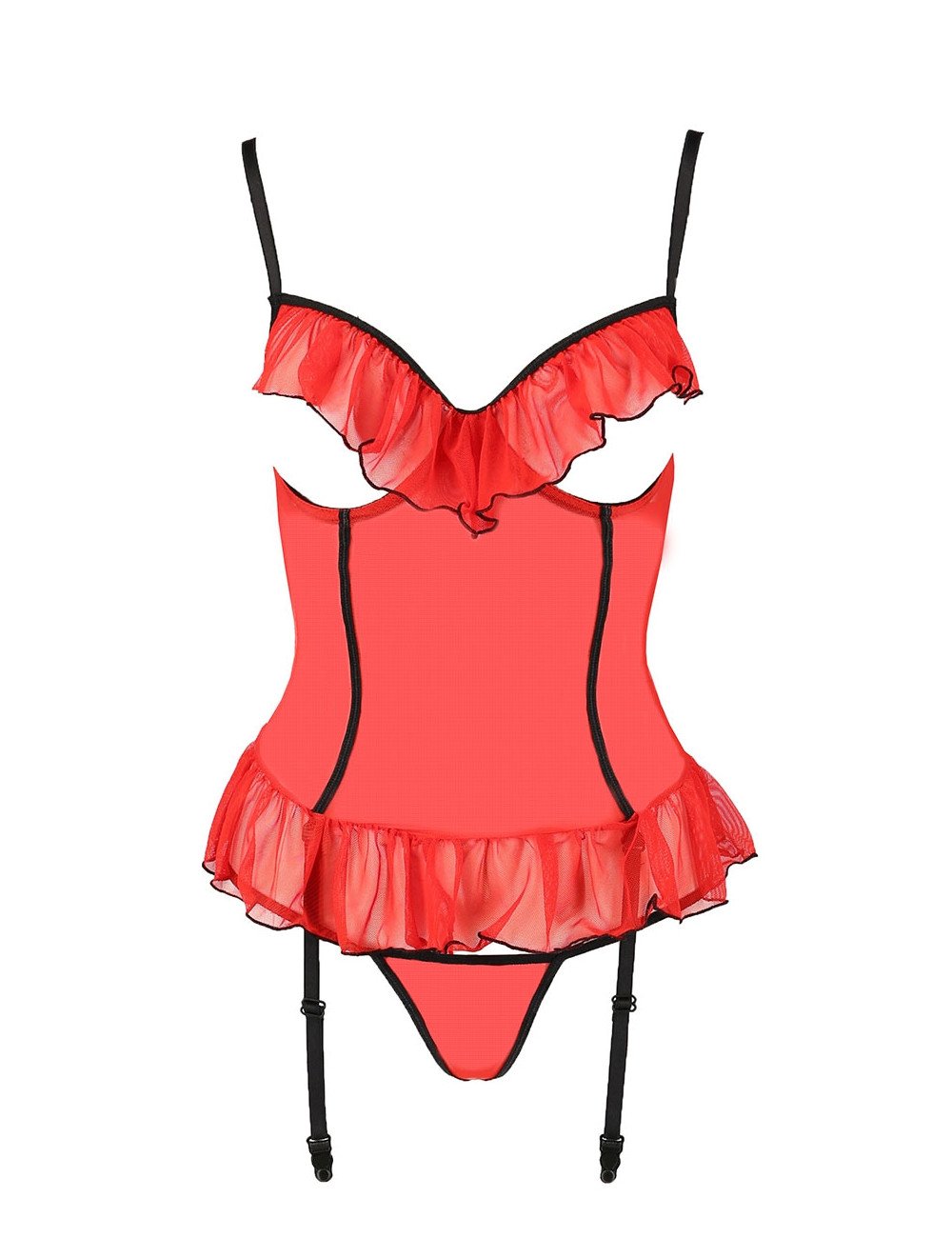 Guêpière seins nus Cherry - Passion