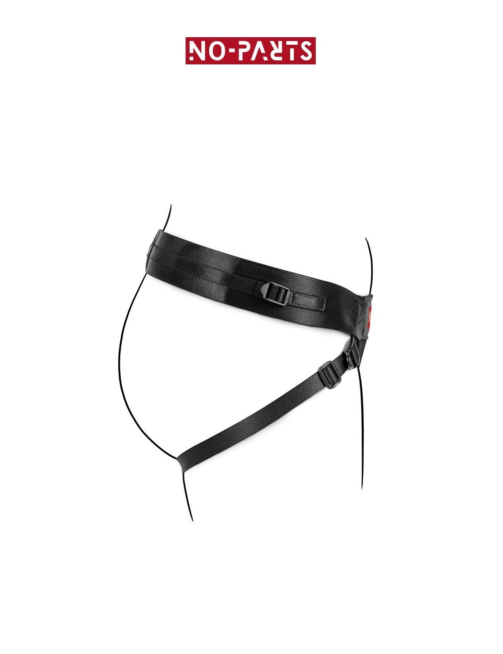 Harnais double pénétration pour gode-ceinture Taylor - No-Parts
