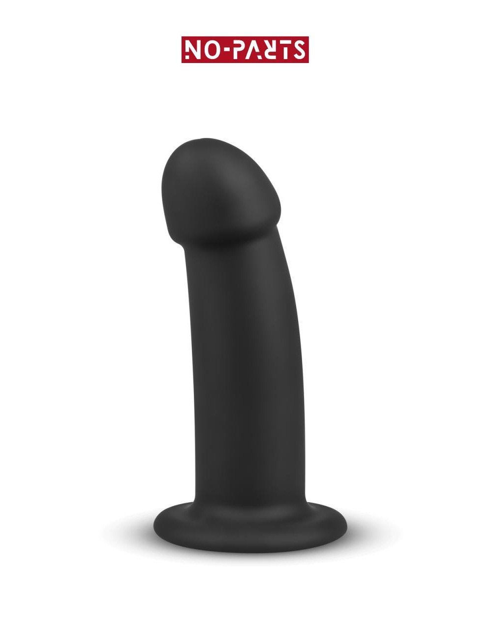 Gode ventouse noir Charlie 14,5 cm - No-Parts