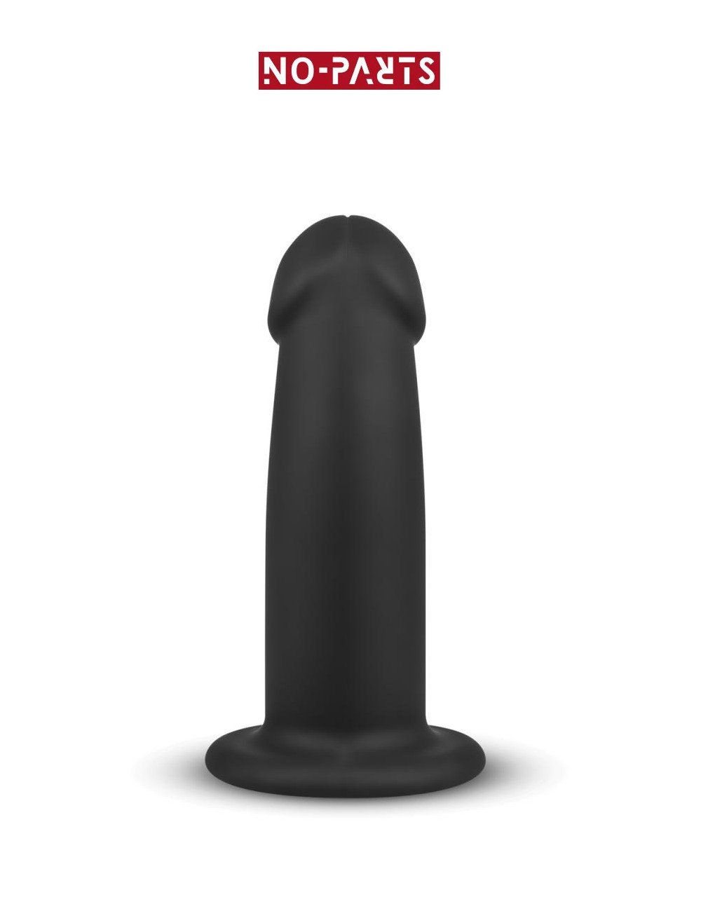 Gode ventouse noir Charlie 14,5 cm - No-Parts