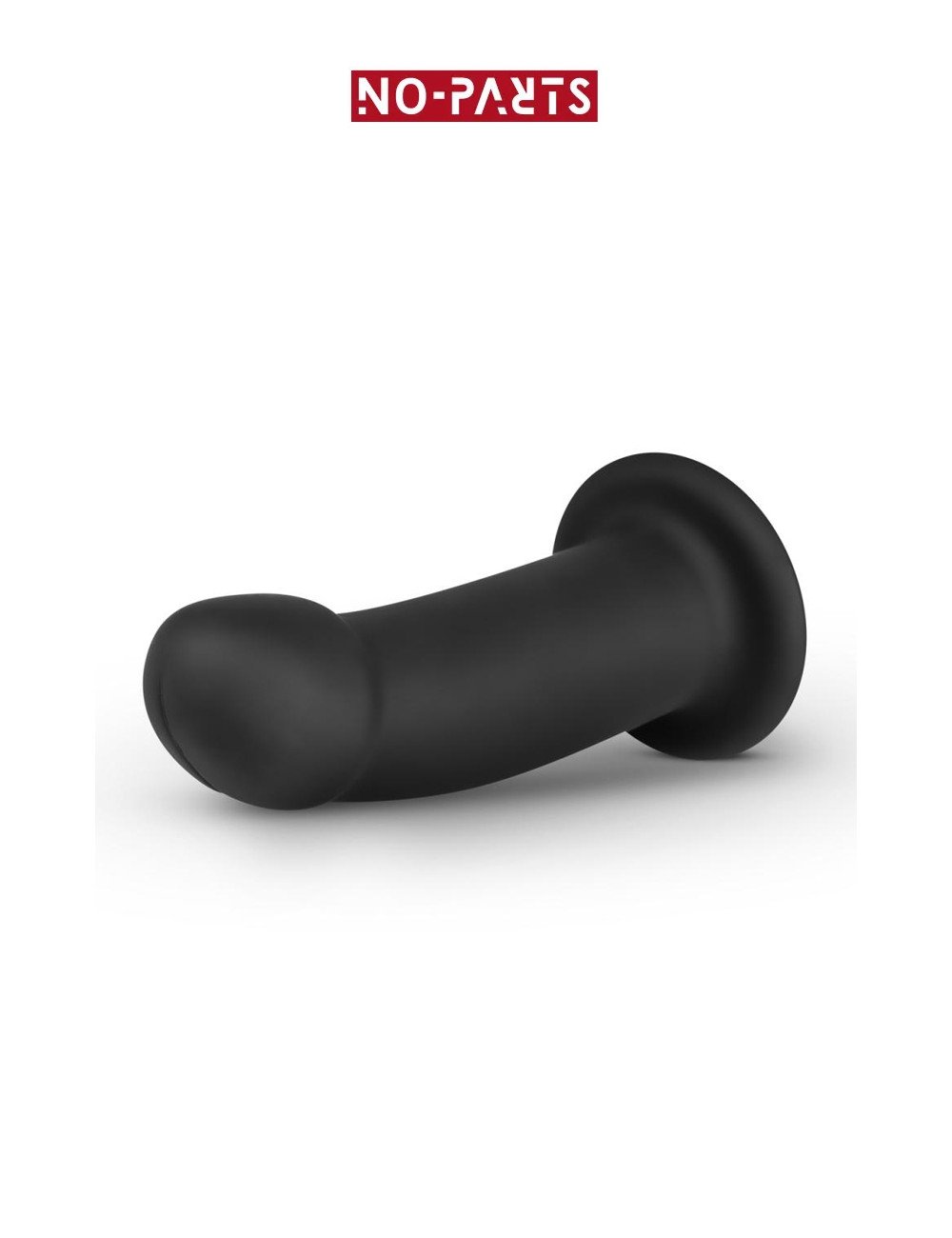 Gode ventouse noir Charlie 14,5 cm - No-Parts